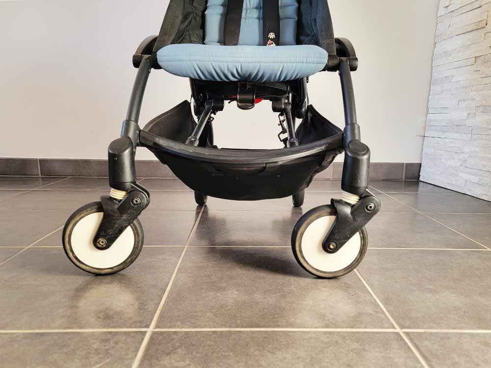Ruote anteriori parallelismi del passeggino YOYO Babyzen