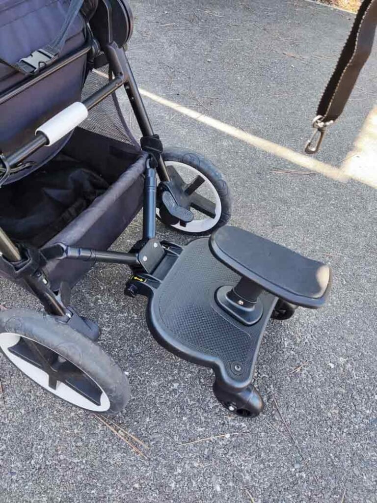 pedana universale per passeggino su carrozzina